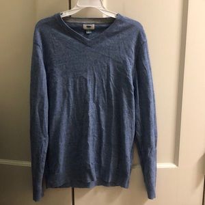 OLD NAVY, sky blue men’s light sweater, v neck